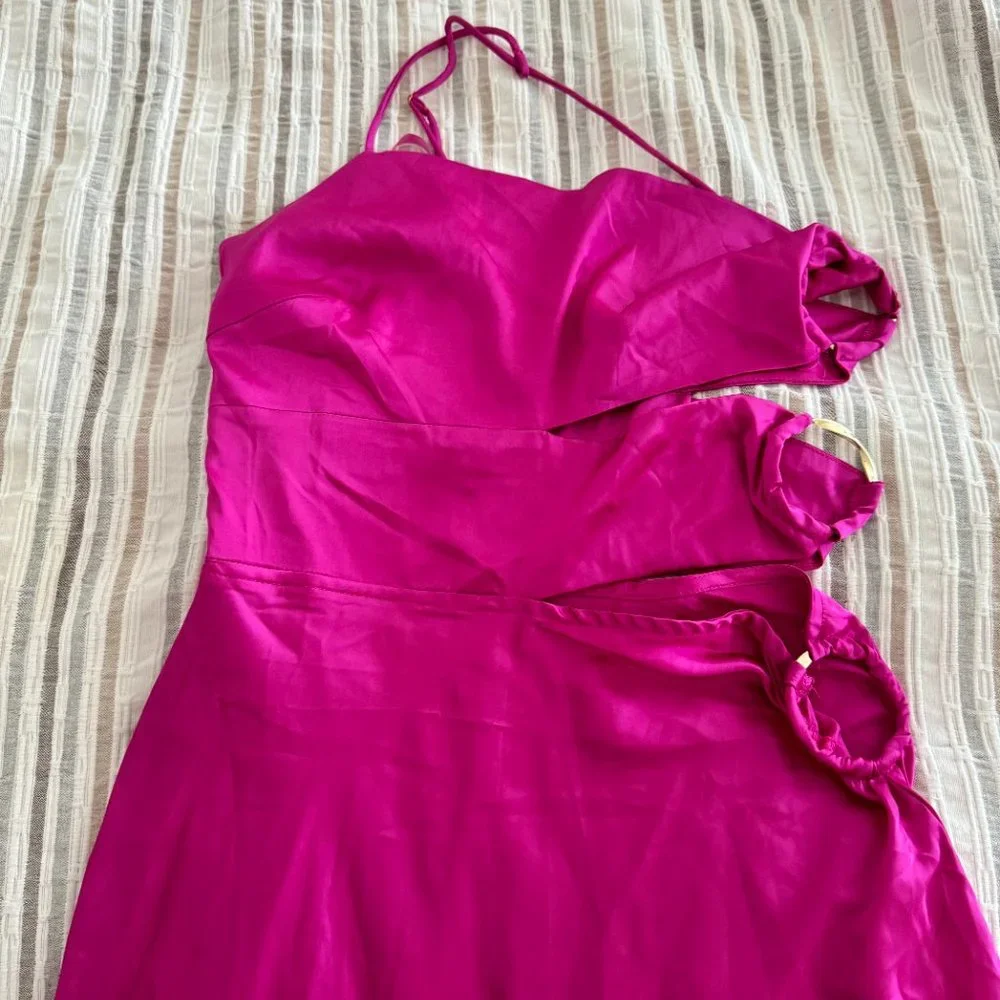 Runaway The Label Sawyer Maxi Dress Orchid Pink - Size S - Picture 6 of 7